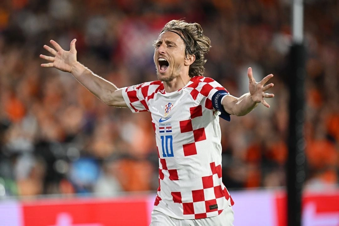 Luka Modric vẫn là linh hồn nơi tuyến giữa của Croatia