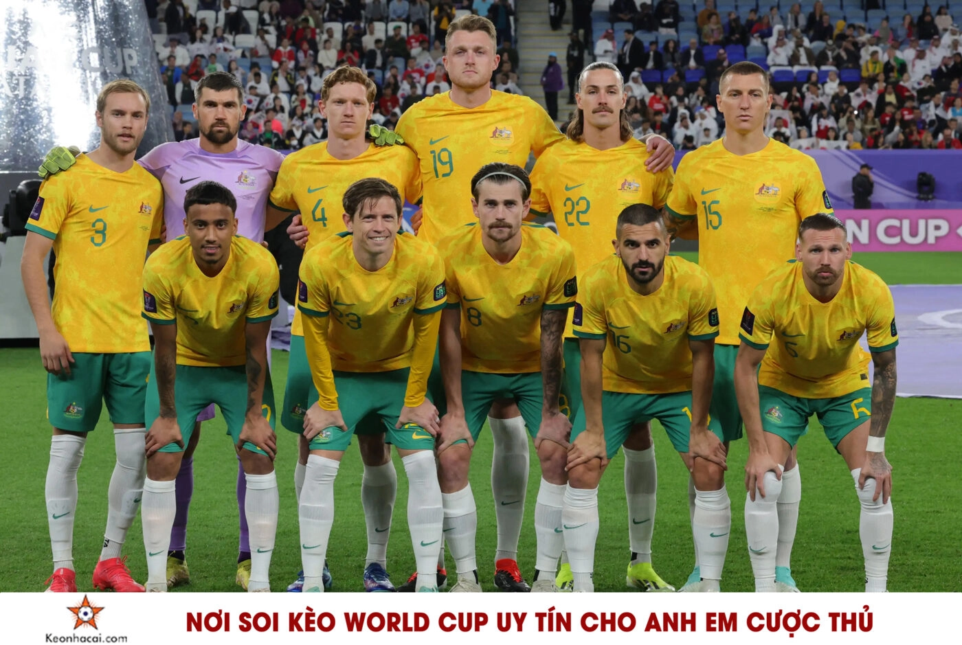 Đội hình Socceroos năm nay dựa vào bộ khung kinh nghiệm kết hợp với nhân tố trẻ tạo đột biến