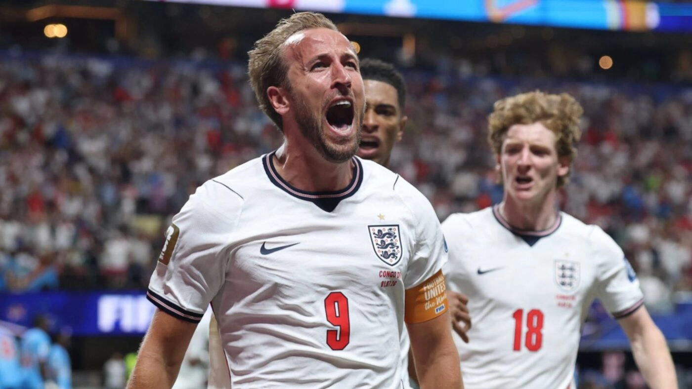 Đội trưởng Harry Kane đang tỏa sang hết cỡ để giải cứu tuyển Anh khỏi thất bại 